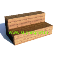 Скамья трибуна парковая