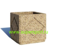 Урна Зум 1 бетонная парковая