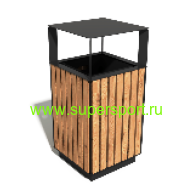 Урна металлическая уличная для мусора 4