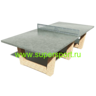 Стол теннисный бетонная столешница
