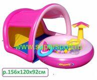 Бассейн с домиком 8105