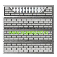 Ограждение ПО22 Кирпичик