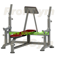 Скамья с упорами и упором для партнера усиленная