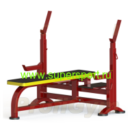 Скамья для жима с подножками и упорами