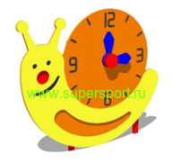 3733 Игровая панель Часы Улитка