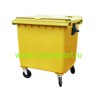 Контейнер мусорный пластиковый с крышкой