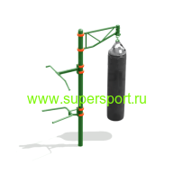 Турник, брусья и стойка для боксёрской груши СВ-1.5