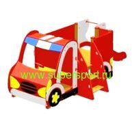 4409 Игровая конструкция Пожарная машина с горкой