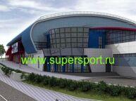 Ледовый каток - 200 зрителей.