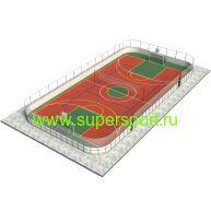 МПХ-4 размер 15х30м с хоккеем