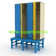 Шкаф 4-1+скамья-подставка