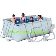 Каркасный бассейн, 287х201х100см