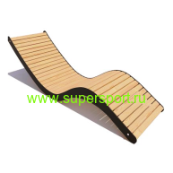 Лежак Волна парковый пляжный