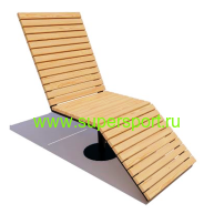 Лежак Берег пляжный уличный