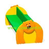 1279 Скамейка МЕДВЕДЬ для детской площадки