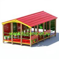 3290 Домик для детской площадки