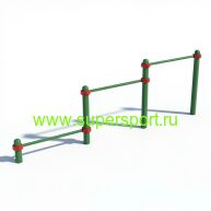 Турник тройной для отжиманий СВ-3.2