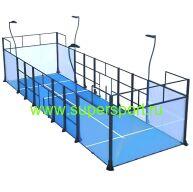 Падел-теннис корт СинглПАНОРАМА для двоих