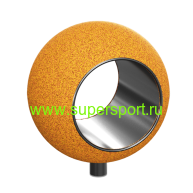 Сфера с тоннелем геопластика для детской площадки